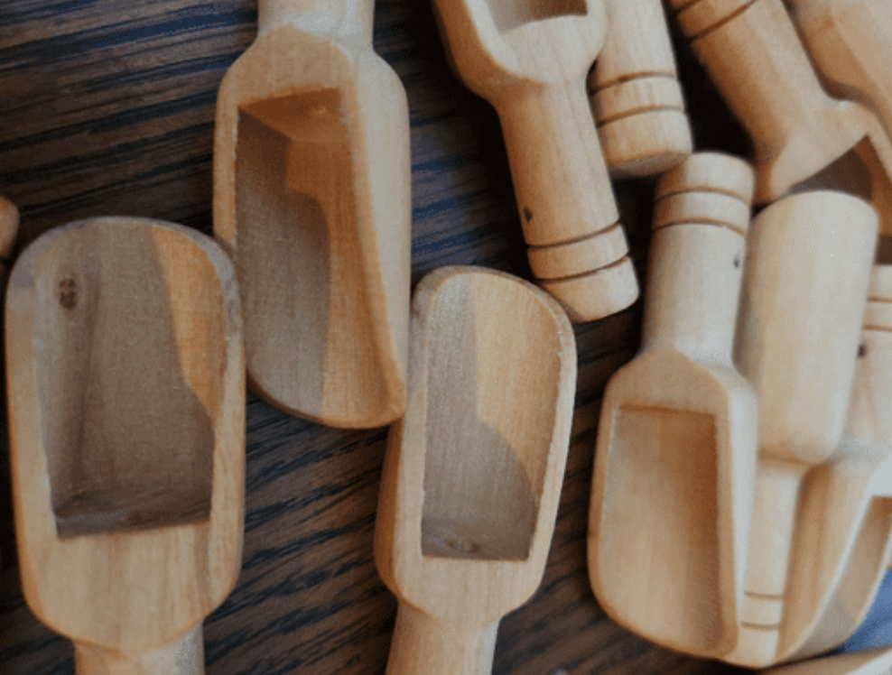 Bamboo Scoop – The Paper Rose Shop