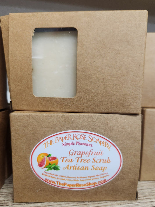 Simple Pleasures: Grapefruit Tea Tree Scrub